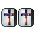 American Christian Cross Flag Print Handle Covers