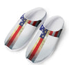 American Christian Cross Flag Print Mesh Casual Shoes