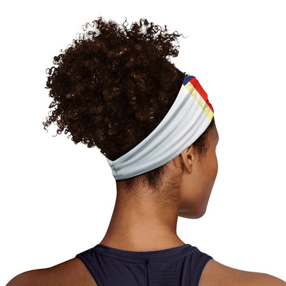 American Christian Cross Flag Print Sports Headband