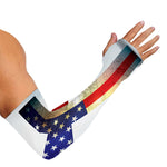 American Christian Cross Flag Print Sun Protection Arm Sleeves