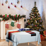 American Christian Cross Flag Print Tablecloth