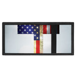 American Christian Cross Flag Print Trifold Wallet