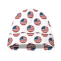 American Circle Flag Pattern Print Beanie