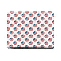 American Circle Flag Pattern Print Bifold Wallet