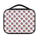 American Circle Flag Pattern Print Classic Bible Case