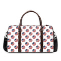 American Circle Flag Pattern Print Duffel Bag