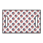 American Circle Flag Pattern Print Golf Cart Seat Cover