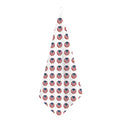 American Circle Flag Pattern Print Hand Towel