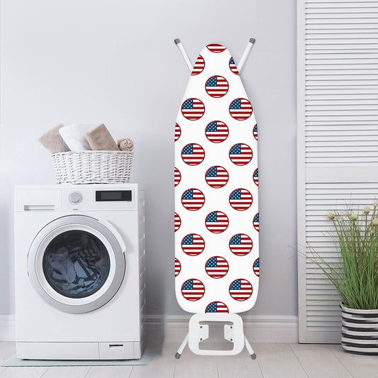 American Circle Flag Pattern Print Ironing Board Cover