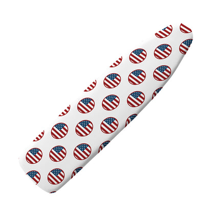 American Circle Flag Pattern Print Ironing Board Cover