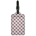 American Circle Flag Pattern Print Luggage Tag