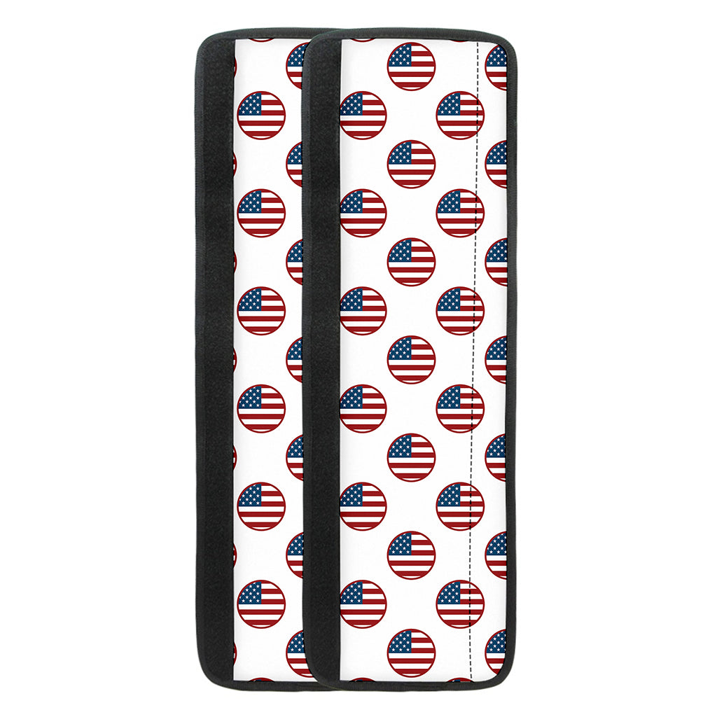 American Circle Flag Pattern Print Refrigerator Handle Covers