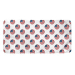 American Circle Flag Pattern Print Towel