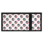 American Circle Flag Pattern Print Trifold Wallet