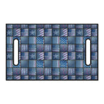 American Denim Patchwork Pattern Print Golf Cart Seat Cover