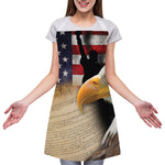 American Dream Of Liberty Print Adjustable Apron