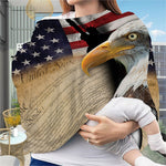 American Dream Of Liberty Print Baby Seat Cover