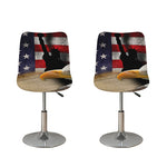 American Dream Of Liberty Print Bar Stool Covers