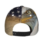 American Dream Of Liberty Print Baseball Cap