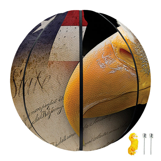 American Dream Of Liberty Print Basketball