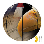 American Dream Of Liberty Print Basketball
