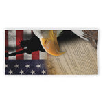 American Dream Of Liberty Print Beach Towel