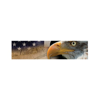 American Dream Of Liberty Print Bed Runner