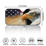 American Dream Of Liberty Print Car Windshield Sun Shade