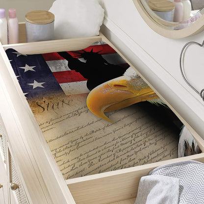 American Dream Of Liberty Print Changing Pad Cover