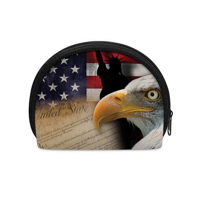 American Dream Of Liberty Print Coin Purse