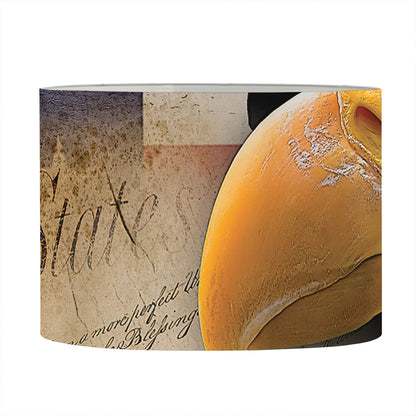 American Dream Of Liberty Print Drum Lamp Shade