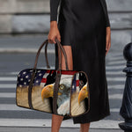American Dream Of Liberty Print Duffle Bag