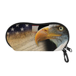 American Dream Of Liberty Print Glasses Case