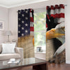 American Dream Of Liberty Print Grommet Curtains