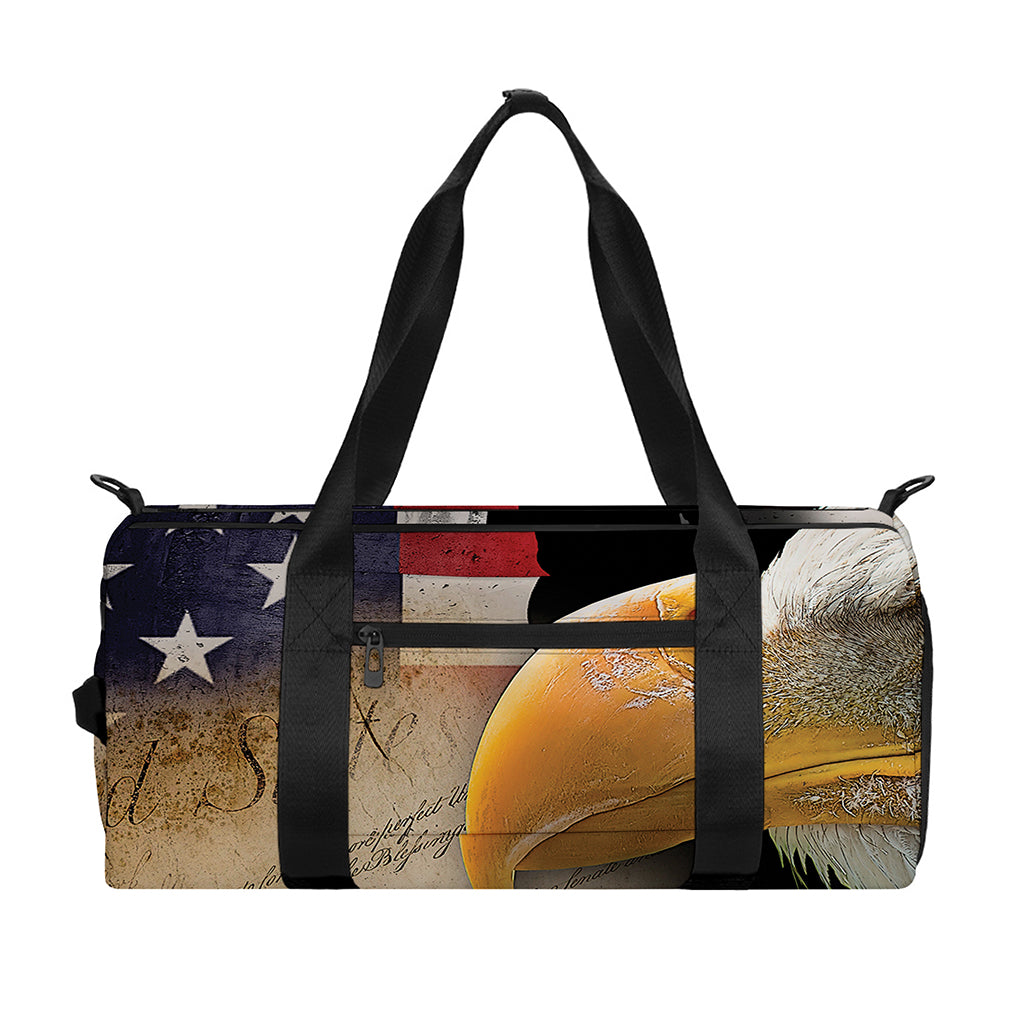 American Dream Of Liberty Print Gym Bag