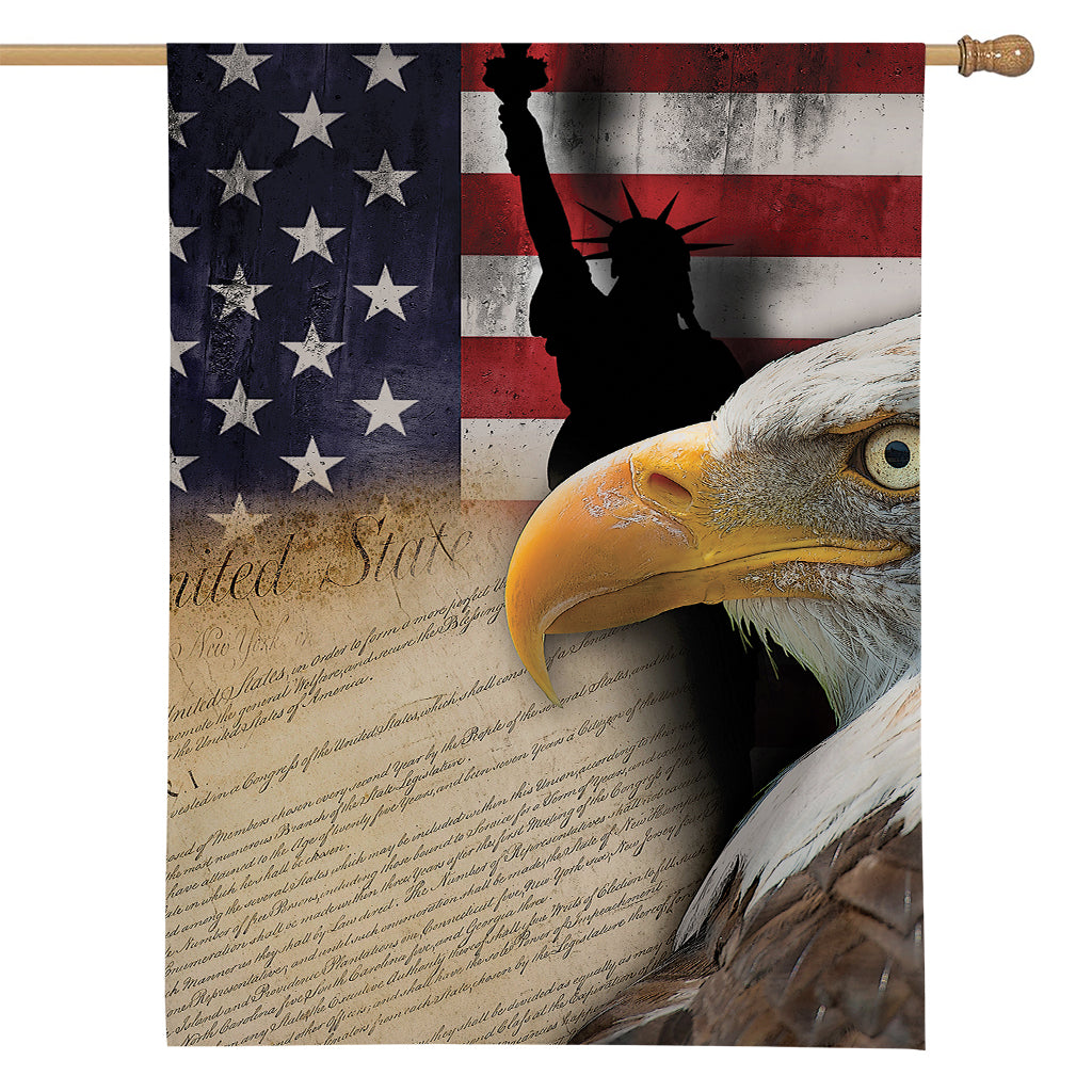 American Dream Of Liberty Print House Flag