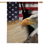 American Dream Of Liberty Print House Flag