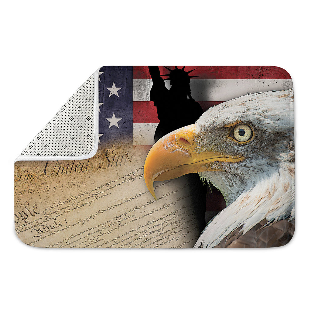 American Dream Of Liberty Print Indoor Door Mat