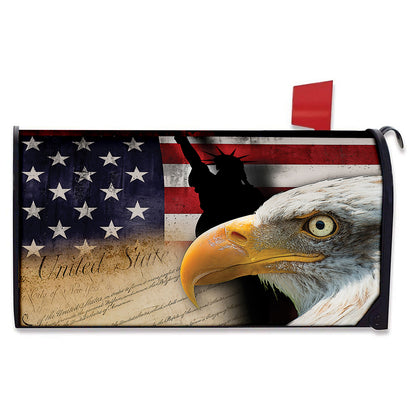 American Dream Of Liberty Print Mailbox Cover