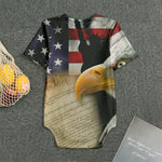 American Dream Of Liberty Print Men's Bodysuit