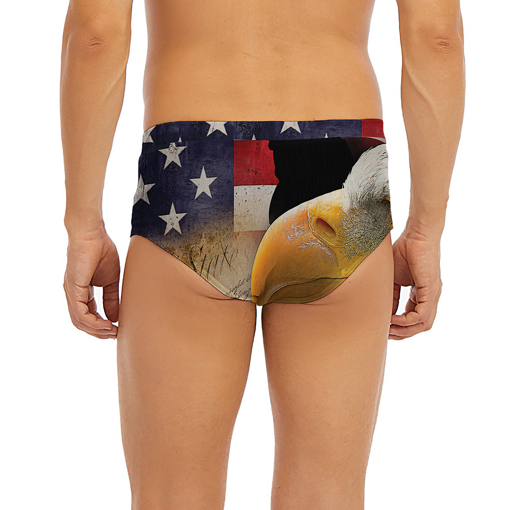 American Dream Of Liberty Print Men's Briefs