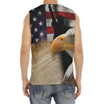 American Dream Of Liberty Print Men's Fitness Tank Top