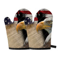 American Dream Of Liberty Print Oven Mitts