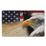 American Dream Of Liberty Print Polyester Doormat