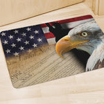 American Dream Of Liberty Print Polyester Doormat