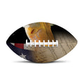American Dream Of Liberty Print Rugby Ball