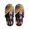 American Dream Of Liberty Print Slippers