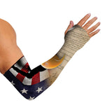 American Dream Of Liberty Print Sun Protection Arm Sleeves