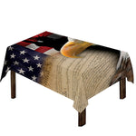 American Dream Of Liberty Print Tablecloth