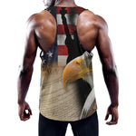 American Dream Of Liberty Print Training Tank Top